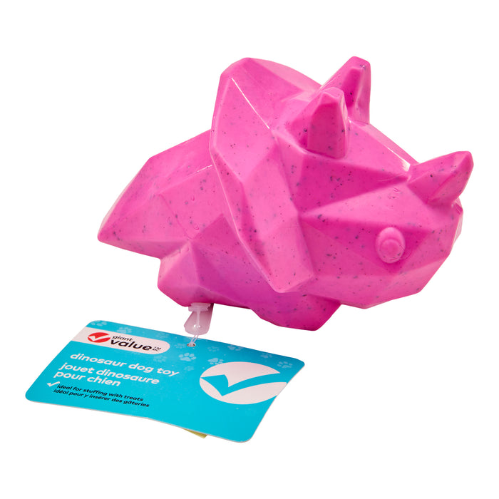 Peluche dinosaure contenant des gâteries pour chiens Giant Value