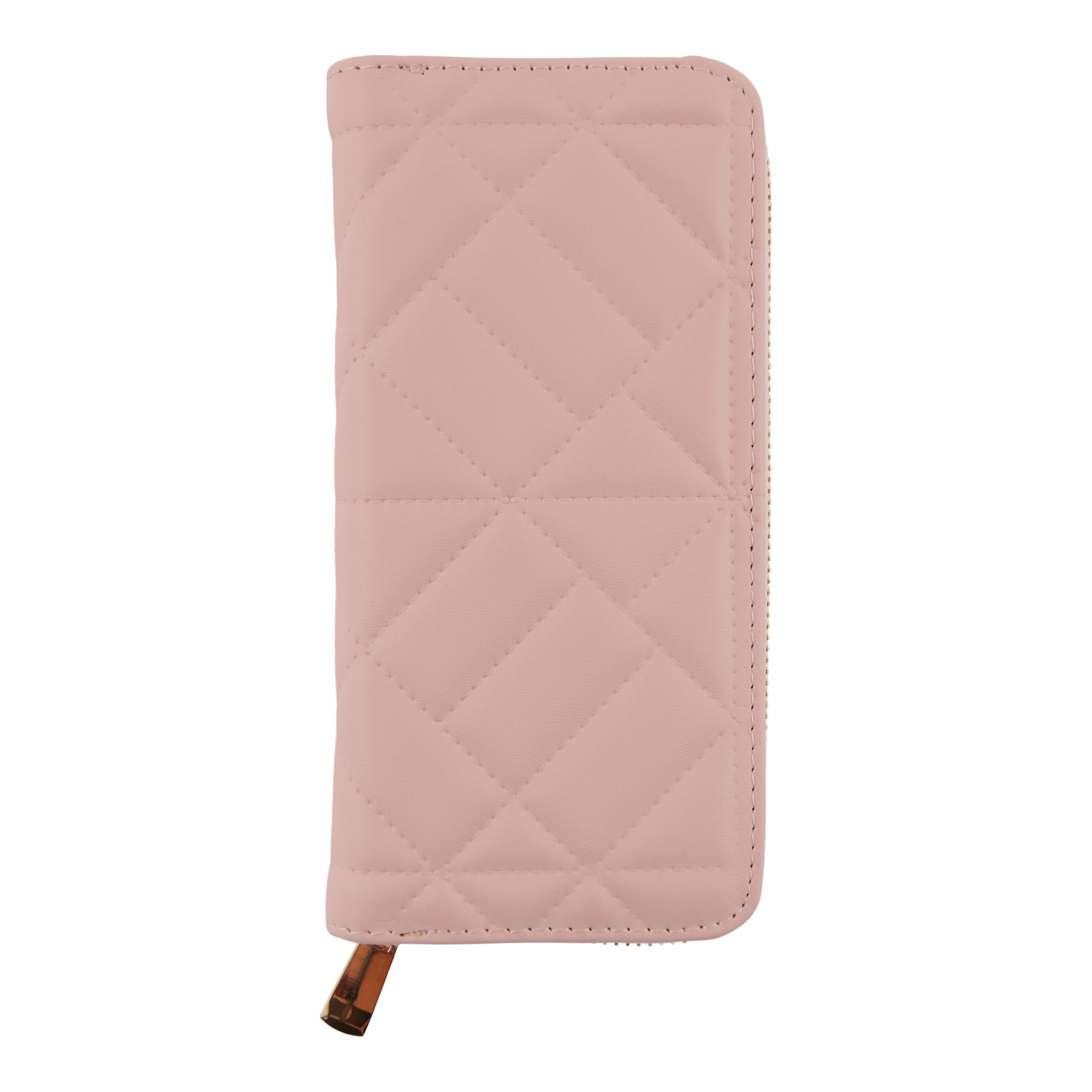 Women's Quilted Zip Around Wallet Giant Tiger