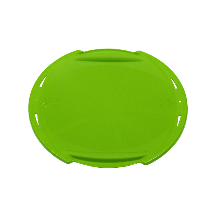 Snow Spinner Saucer, Green