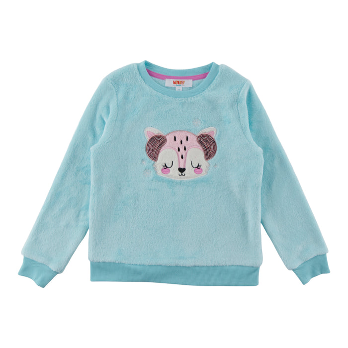 Haut pelucheux Féérie hivernale MONKEY BARS pour filles