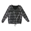 lily morgan Women's Tie-Front Long Sleeve Top