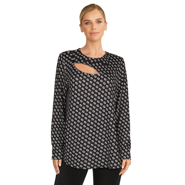 Women's Top with Peekaboo Detail