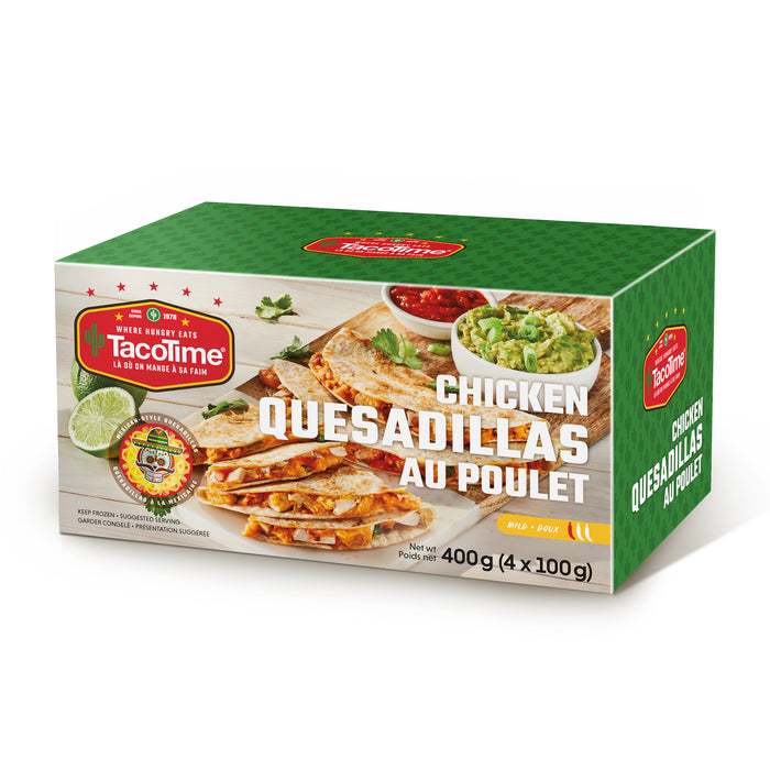 Quesadillas au poulet TacoTime, emb. de 4
