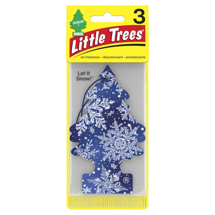 Little Trees Winter Scented Car Air Freshener, 3-Pack
