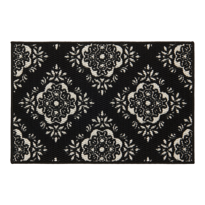 Tapis décoratif en jacquard, 20 po x 30 po