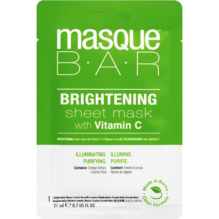 masque BAR Brightening Sheet Mask, 1-Pack