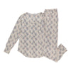Pyjama style jogging à manches longues pour femmes, 2 pièces