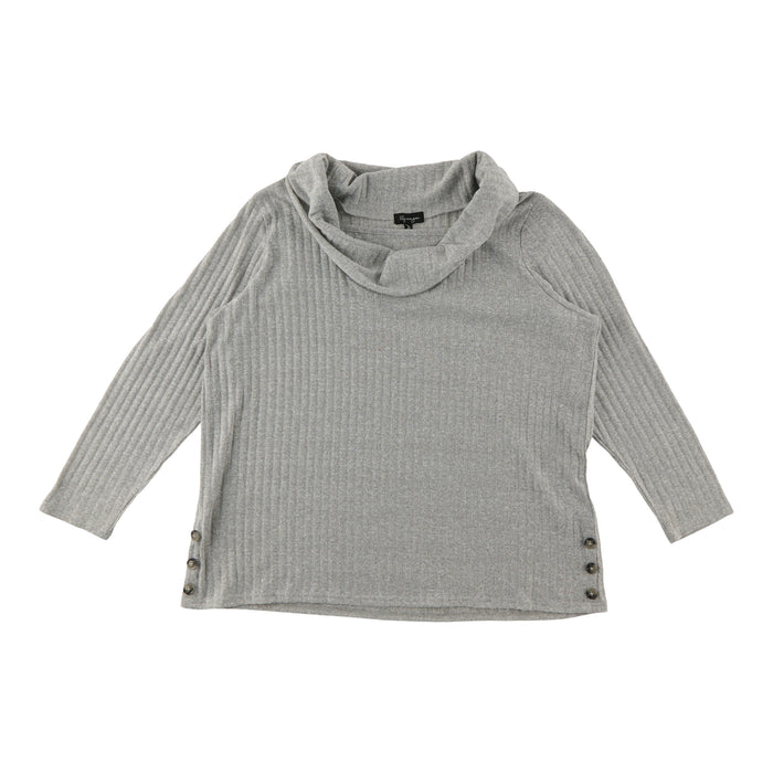 lily morgan Women's Plus Cowl Neck Sweater