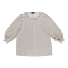 lily morgan Women's Plus Top with Neckline Detail