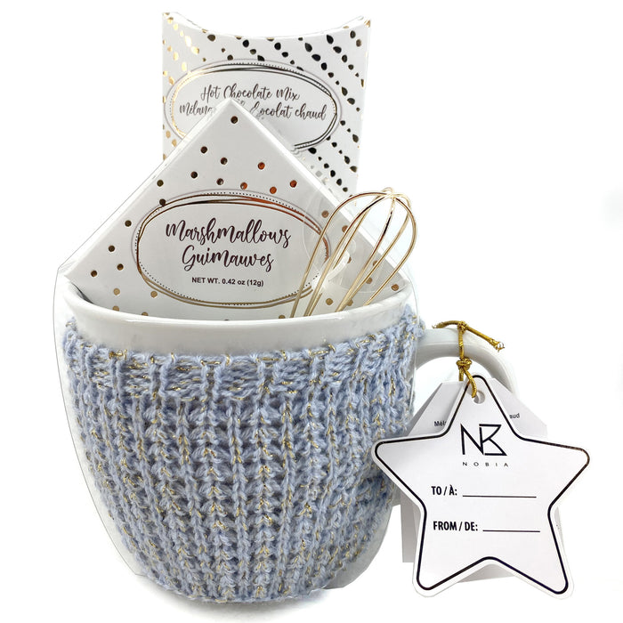 Knit Mug Gift Set, 4 Piece