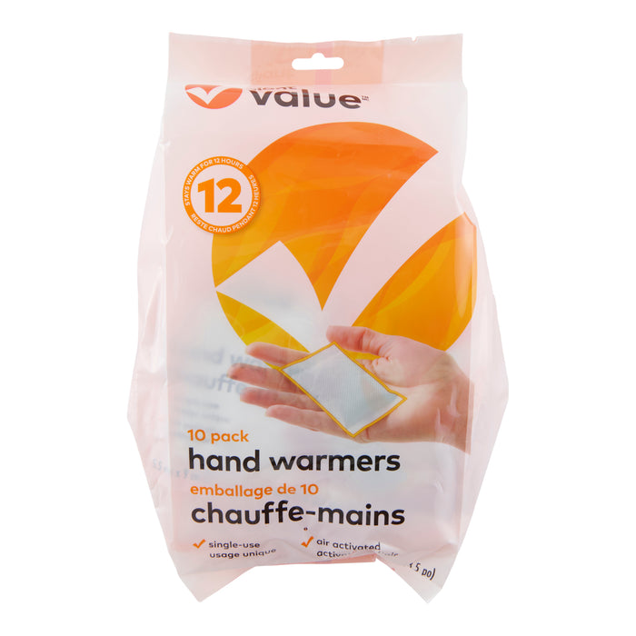 Chauffe-mains Giant Value, emb. de 10