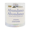 Bougie dans un pot en verre givré HomeStyles – 8 oz