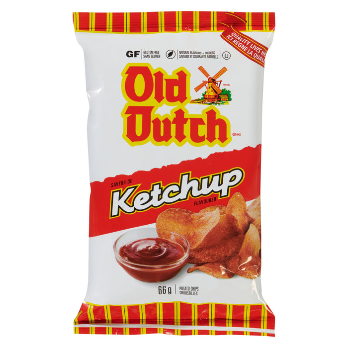 Old Dutch Potato Chips Ketchup, 66 g