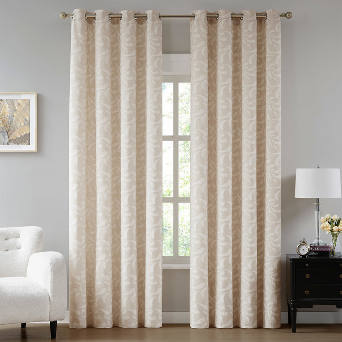 HomeStyles Jacquard Curtain, 52-in x 84-in.