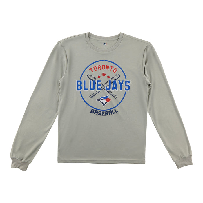 T-shirt à manches longues Blue Jays de Toronto des LMB pour hommes