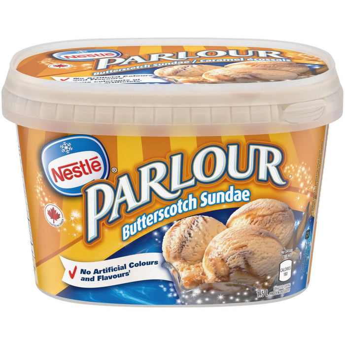 Nestlé Dessert glacé PARLOUR Caramel écossais, 1.5 L