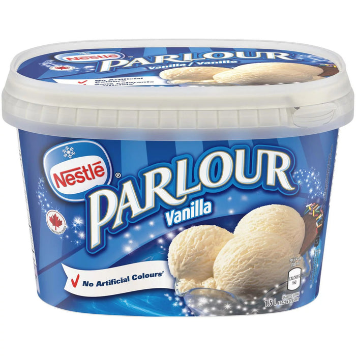 Nestle Parlour Vanilla Ice Cream, 1.5 L