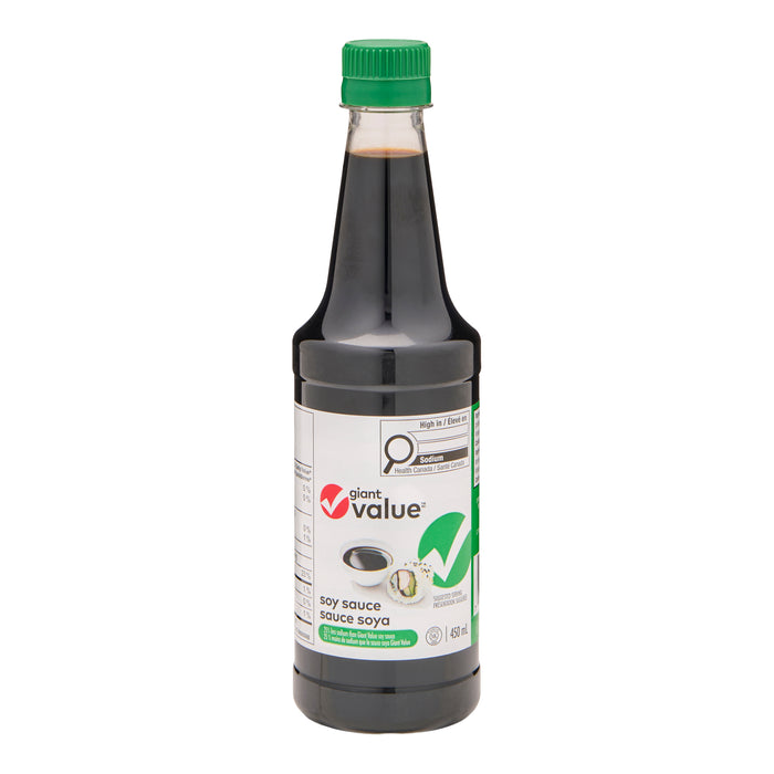 Giant Value Light Soy Sauce, 450 ml