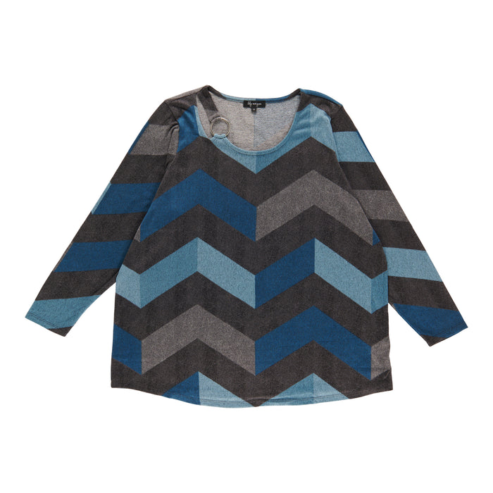 lily morgan Women's Plus Long Sleeve Top