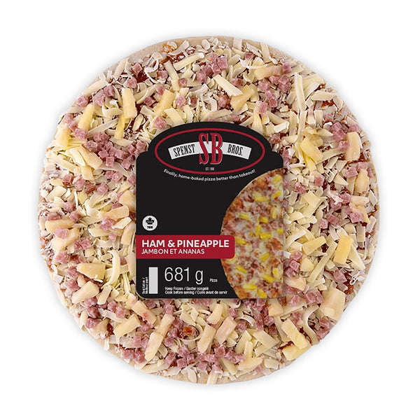 Spenst Bros Ham & Pineapple Pizza, 681 g – Giant Tiger