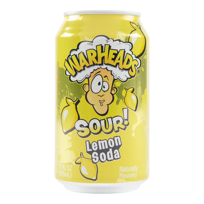 Warheads Lemon Soda, 355 ml