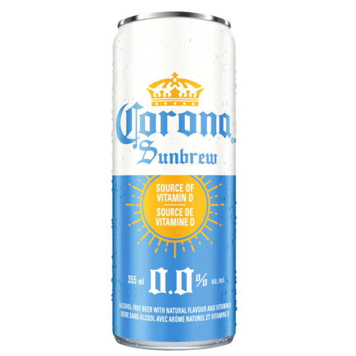 Bière sans alcool avec arôme naturel et vitamine D Sunbrew Corona, 355 ml