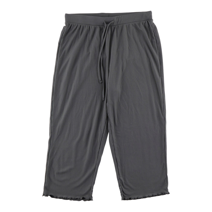 Pantalon de pyjama capri côtelé Carisma pour femmes