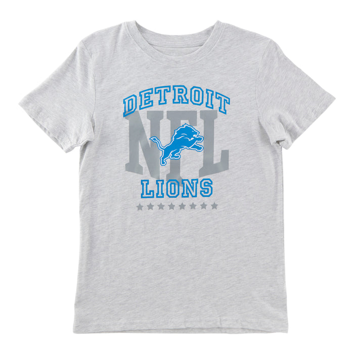 NFL Boys' Detroit Lions Short Sleeve T-Shirt