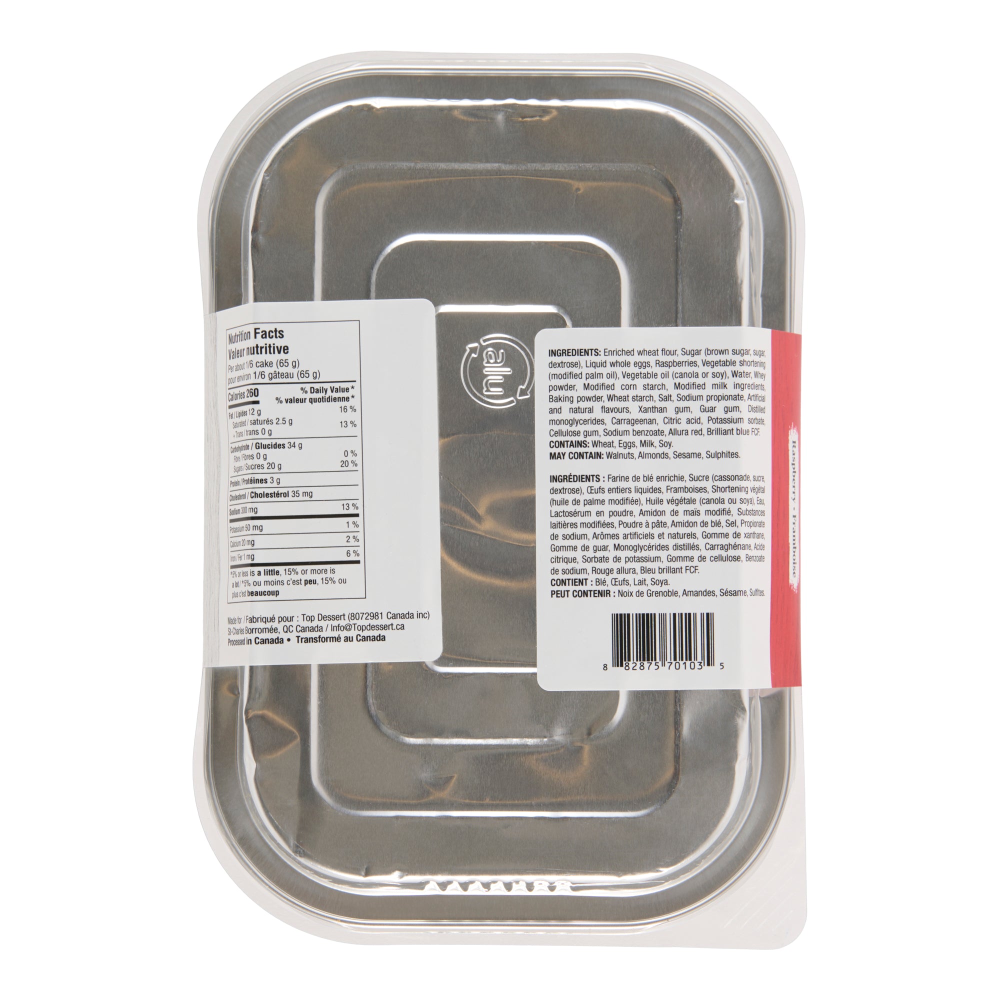Raspberry Crumble Cake, 400 g – Giant Tiger