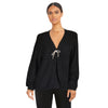 lily morgan Women's Bow Cardigan