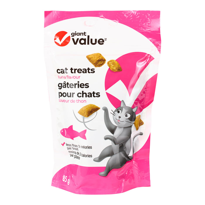 Gâteries pour chats Giant Value à saveur de thon, 85 g