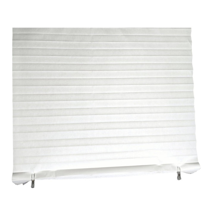 Store plissé filtrant la lumière Giant Value - blanc, 36 po x 72 po