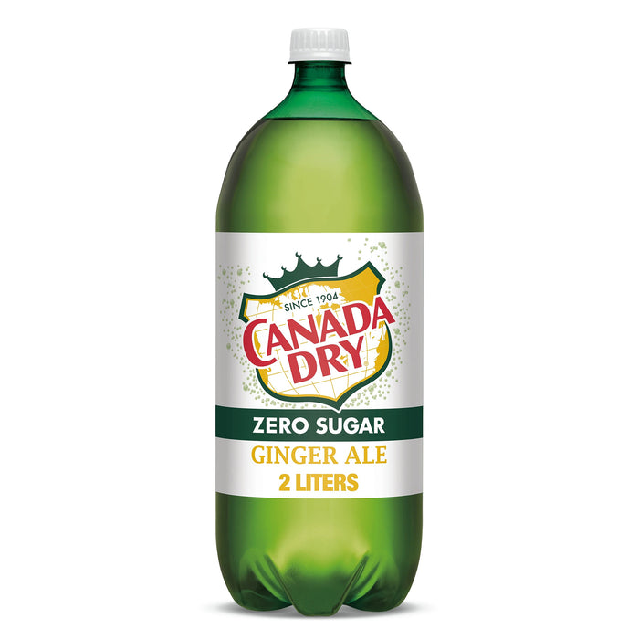Canada Dry Ginger Ale Zero Sugar, 2 L