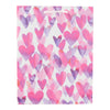 Valentine's Day Matte Heart Gift Bag - Medium