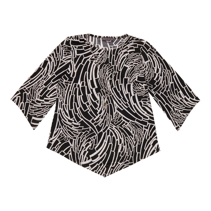 Classic Editions Women's Top with Necklace