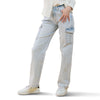 mySTYLE Women's Denim Cargo Pants