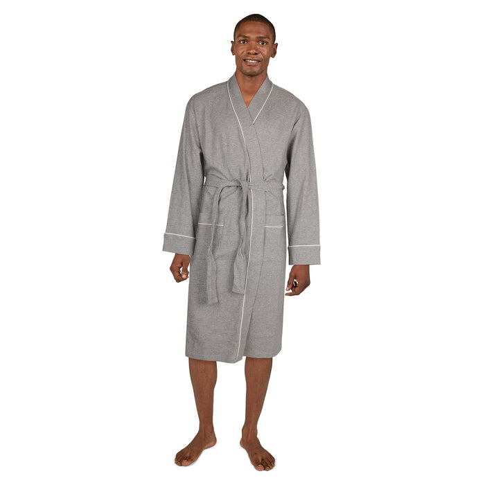 Mountain Ridge Men's Long Sleeve Waffle Robe