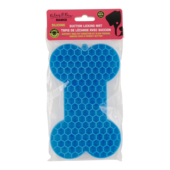 Riley & Rex Slow Feed Dog Lick Mat, 7-in.