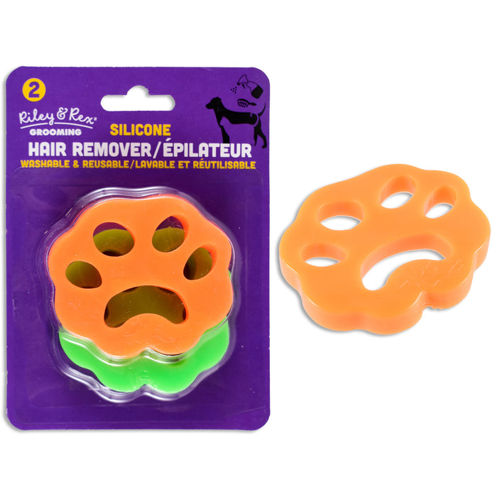 Riley & Rex Silicone Hair Remover for Laundry, 2-Pack