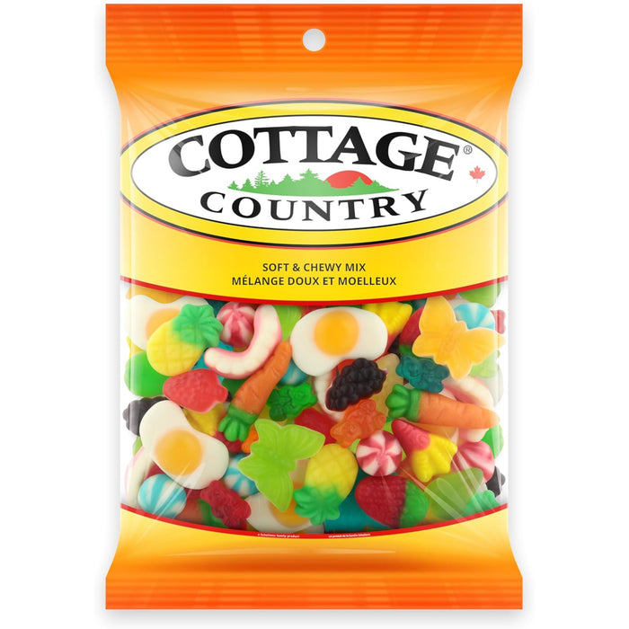 Bonbons gélifiés Cottage Country - mélange doux et moelleux, 454 g
