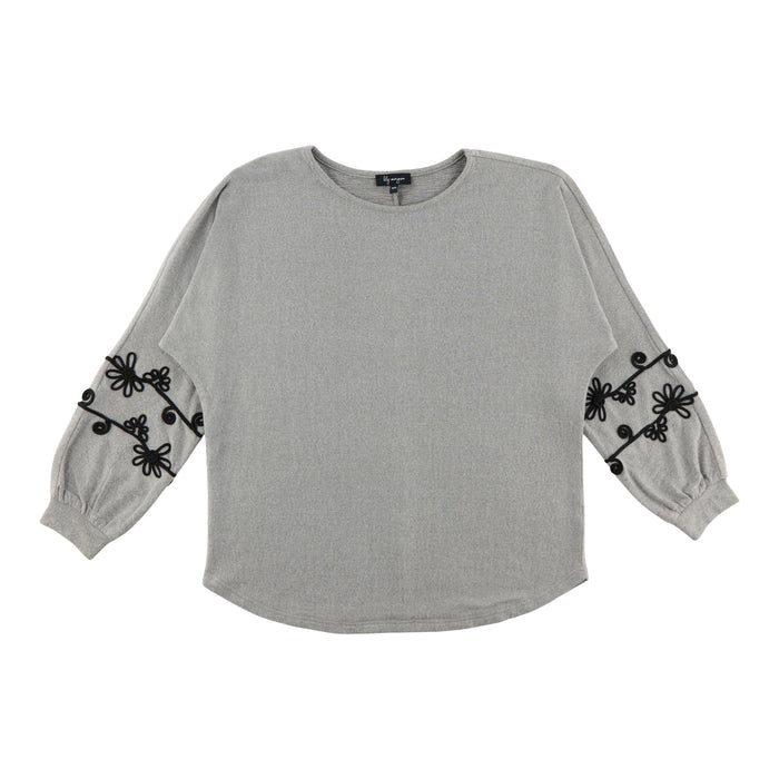 lily morgan Women's Soutache Sweater