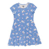 MONKEY BARS Toddler Girls' Rainbow Fun Short Sleeve Knit Dress