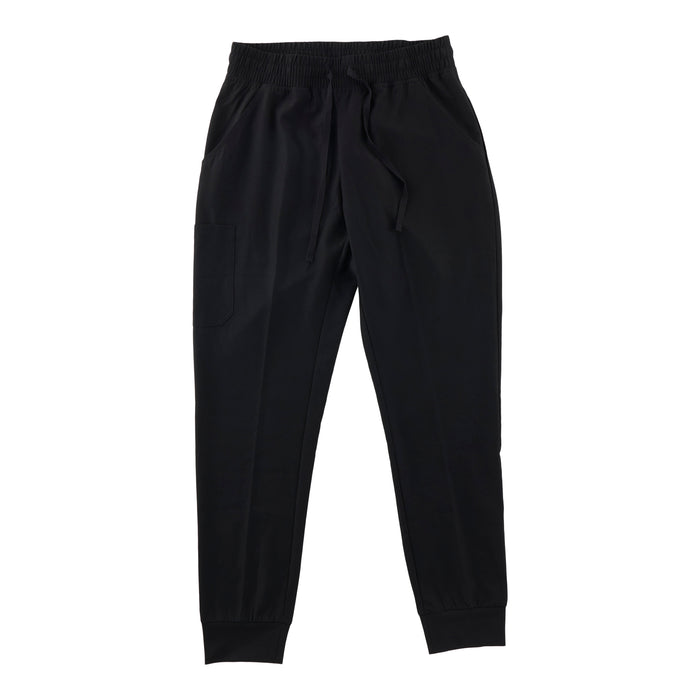 Pantalon d'uniforme médical de type jogging Options pour femmes, noir