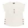 lily morgan Women's Top with Coconut Button
