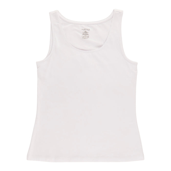 mySTYLE Women's Tank with Shelf Bra