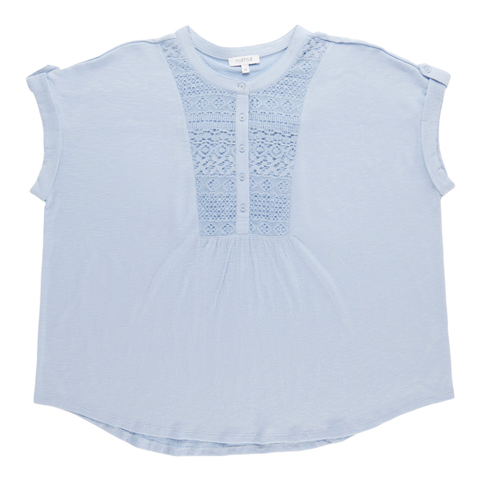 mySTYLE Women's Plus High-Low Blouse