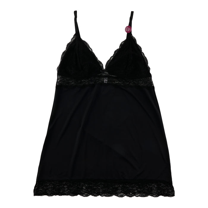 Carisma Women's Plus Lace Babydoll
