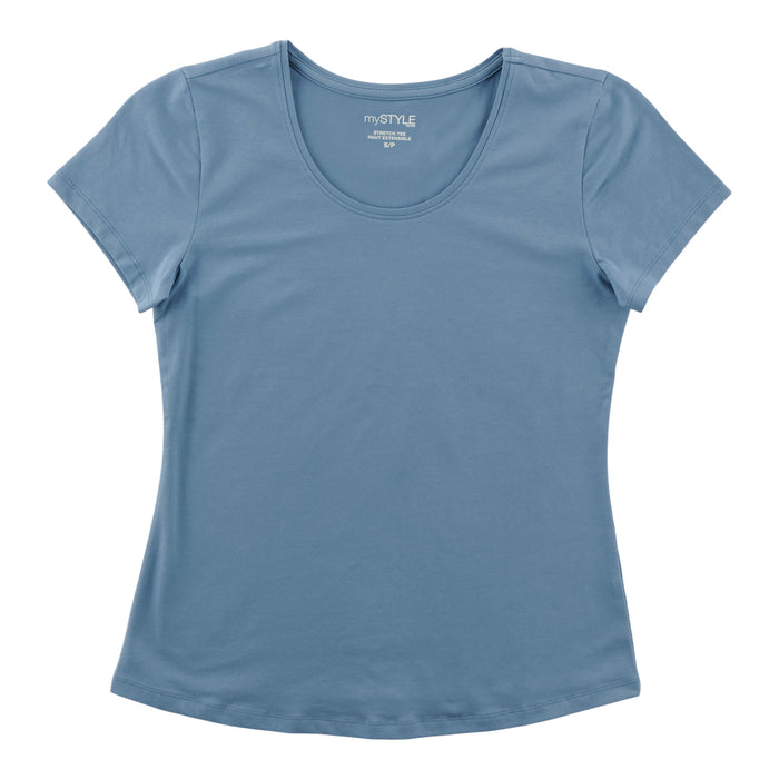 Tee-shirt à col dégagé mySTYLE pour femmes