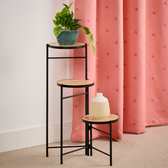 Support à plantes à 3 niveaux HomeStyles