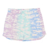 BELLA & BIRDIE Girls' Rainbow Fun Tie-Dye Shorts